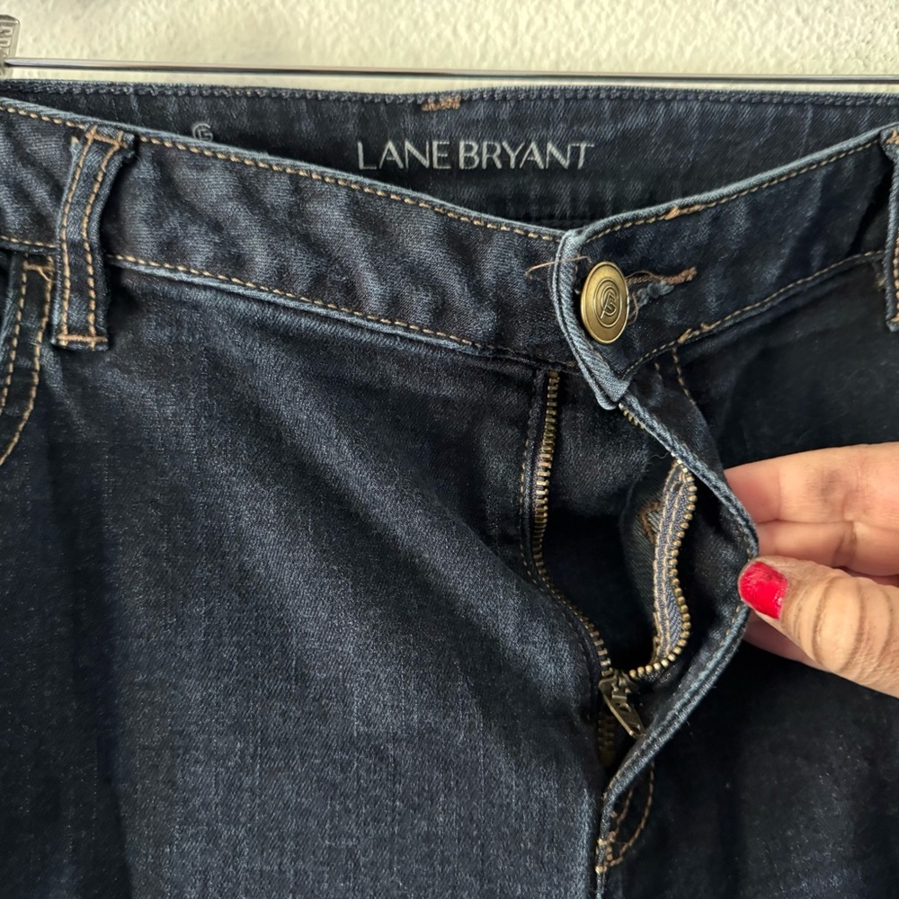 Lane Bryant Bootcut Genius Regular Fit Dark Wash Jeans Size 20 - Picture 6 of 12